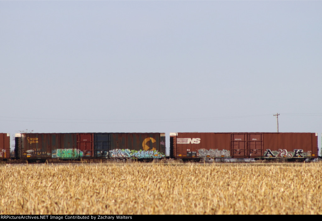 NS 487053 CSX 180807